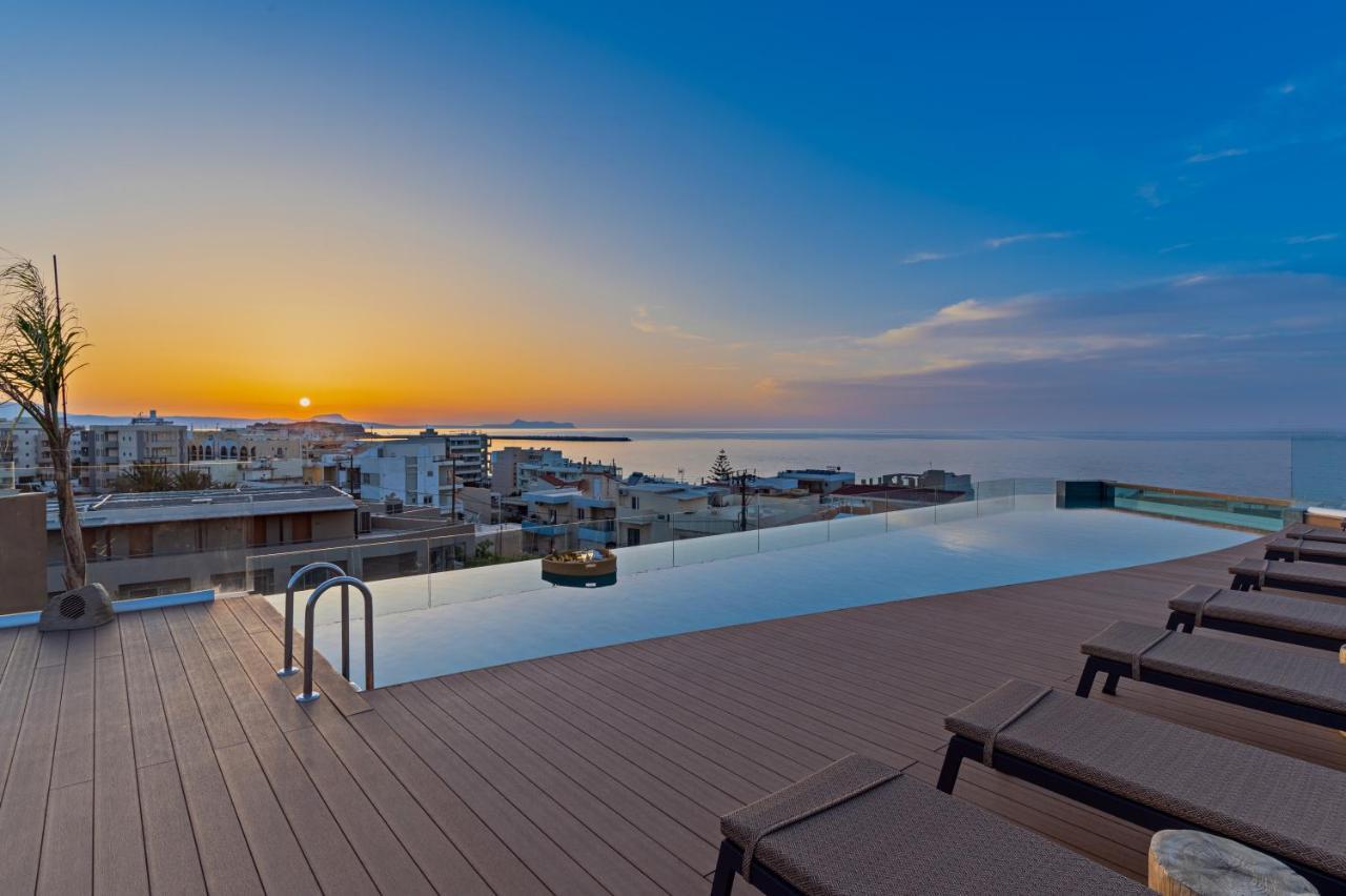 Minos Ambassador Suites & Spa - Adults Only 罗希姆诺 外观 照片